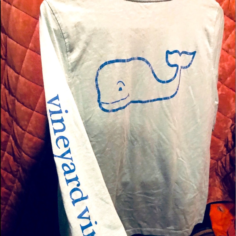Vineyard Vines LS pocket tee women’s L